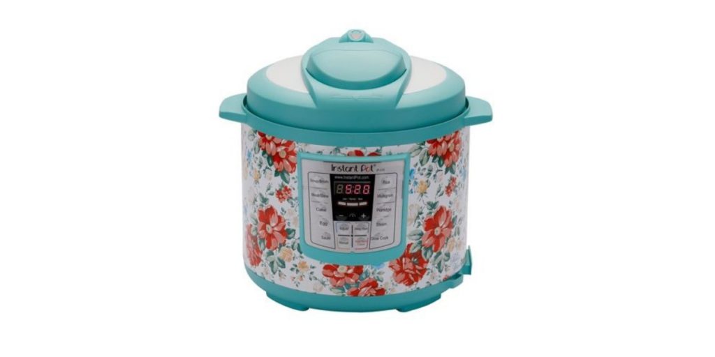 You can pick up the Pioneer Woman Instant Pot LUX60 6 Qt for just $49.00. This Instant Pot is normally sold for $99.00. 